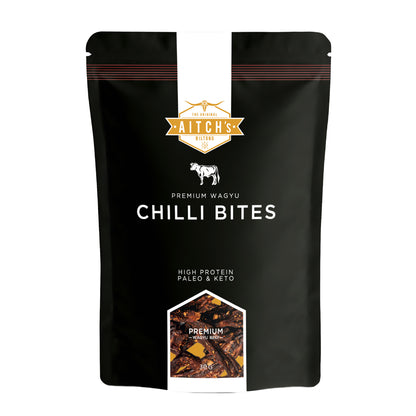 Aitch's丨Wagyu Sichuan Chilli Bites (和牛四川辣肉乾)