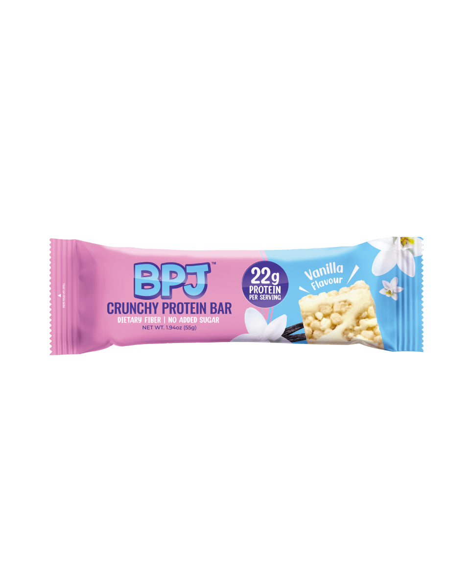 BPJ丨 脆蛋白棒 55g - 雲呢拿味