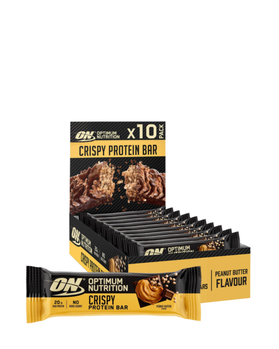 Optimum Nutrition丨高蛋白脆脆小食棒 65克 (1盒10條)