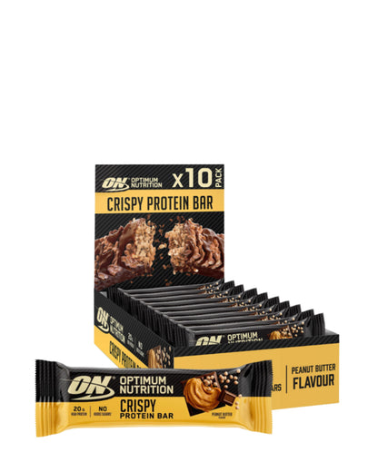 Optimum Nutrition丨高蛋白脆脆小食棒 65克 (1盒10條)