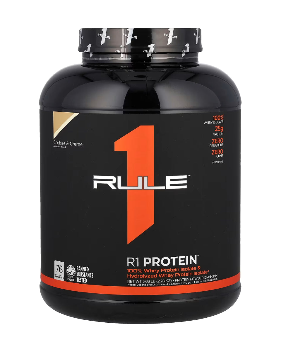 Rule one丨ISO水解分離乳清蛋白粉 5磅