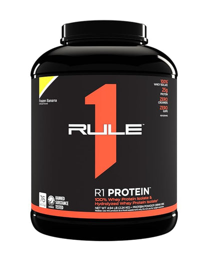 Rule one丨ISO水解分離乳清蛋白粉 5磅