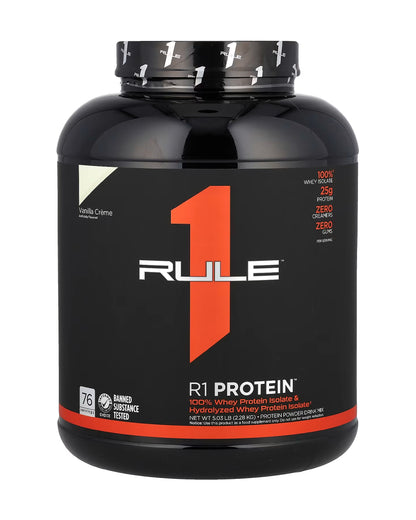 Rule one丨ISO水解分離乳清蛋白粉 5磅