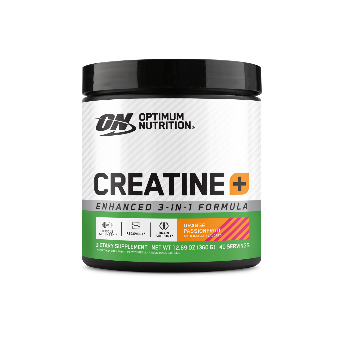 Optimum Nutrition丨3合1 肌酸粉電解質維他命 橙百香果味 360g